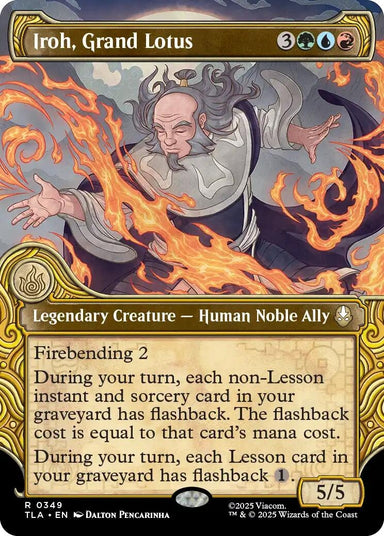 Image for Iroh, Grand Lotus (Showcase) (349) (Avatar: The Last Airbender) - Magic: The Gathering