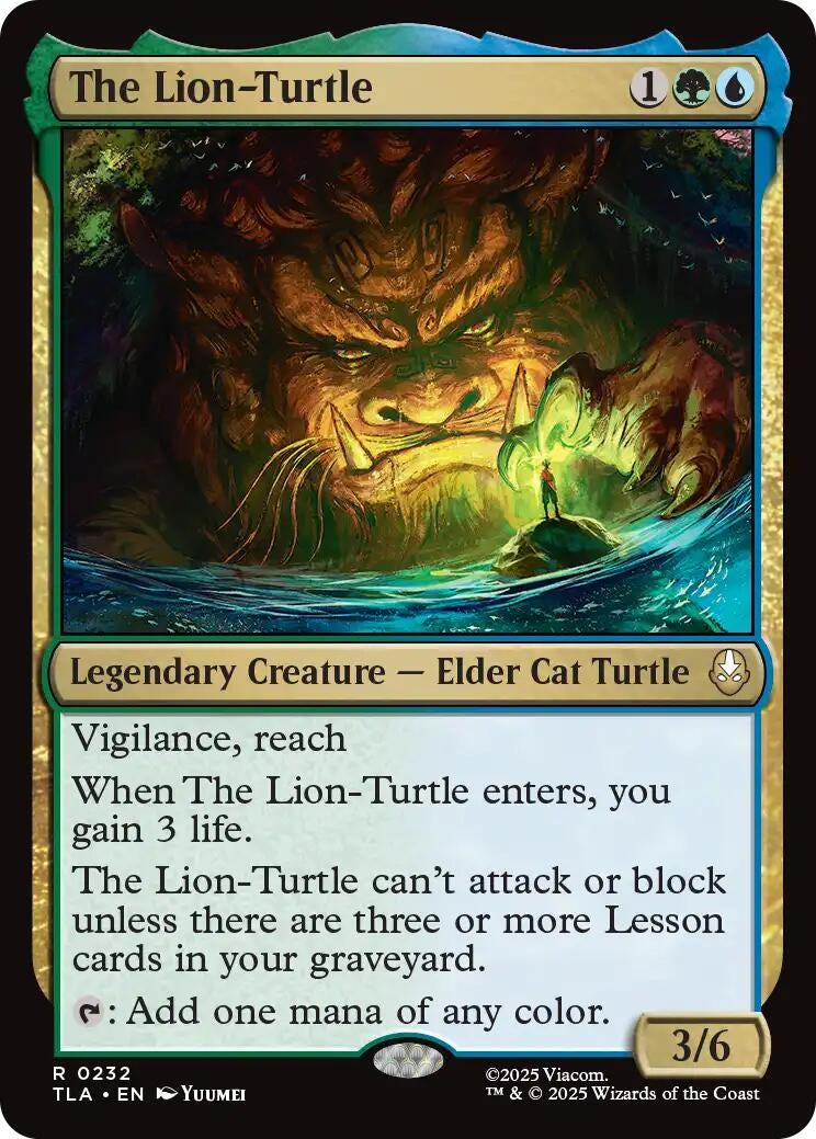 Image for The Lion-Turtle (232) (Avatar: The Last Airbender) - Magic: The Gathering