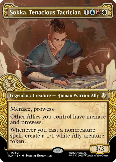 Image for Sokka, Tenacious Tactician (Showcase) (352) (Avatar: The Last Airbender) - Magic: The Gathering
