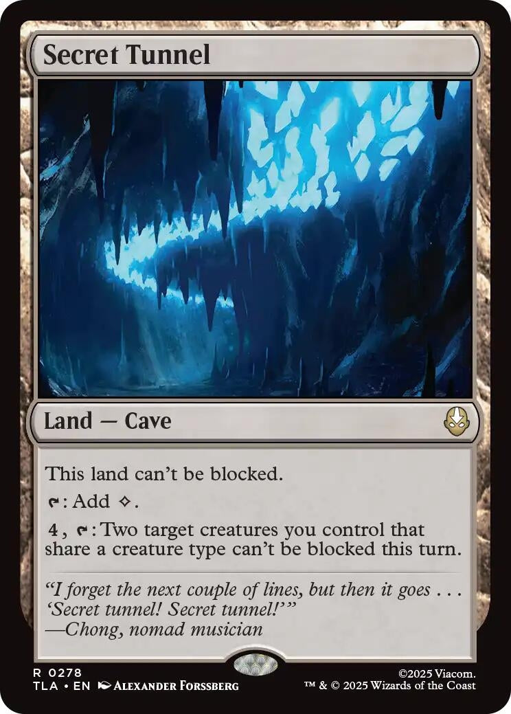 Image for Secret Tunnel (278) (Avatar: The Last Airbender) - Magic: The Gathering