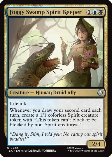 Image for Foggy Swamp Spirit Keeper (222) (Avatar: The Last Airbender) - Magic: The Gathering