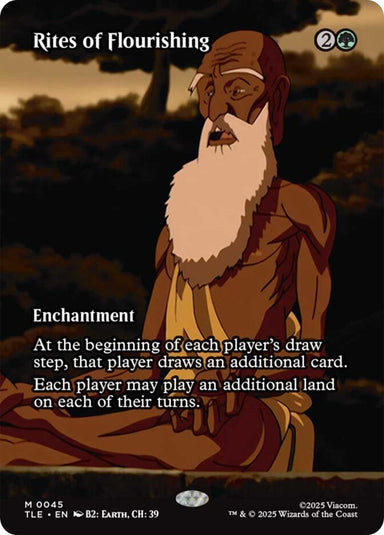 Image for Rites of Flourishing (Borderless) (45) (Avatar: The Last Airbender: Eternal-Legal) - Magic: The Gathering