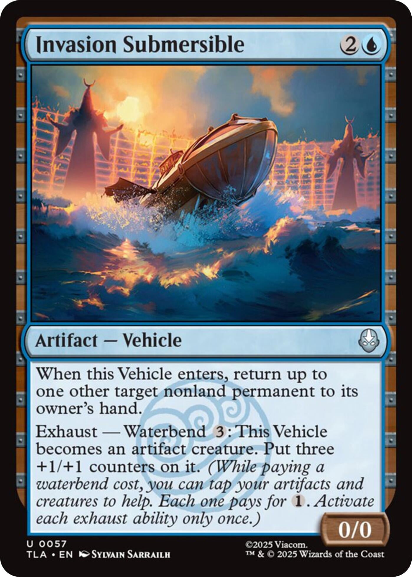 Image for Invasion Submersible (57) (Avatar: The Last Airbender) - Magic: The Gathering