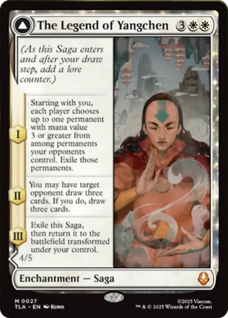 Image for The Legend of Yangchen (27) (Avatar: The Last Airbender) - Magic: The Gathering