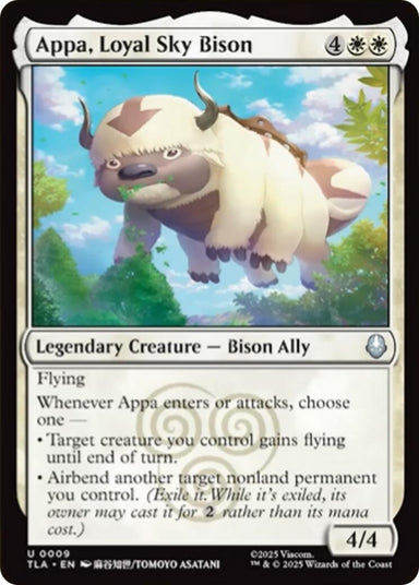 Image for Appa, Loyal Sky Bison (9) (Avatar: The Last Airbender) - Magic: The Gathering