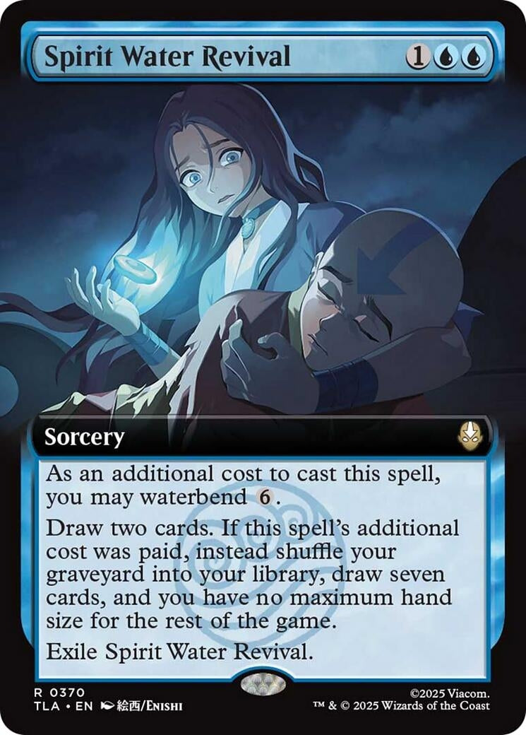 Image for Spirit Water Revival (Extended Art) (370) (Avatar: The Last Airbender) - Magic: The Gathering