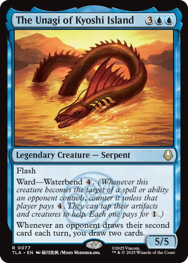 Image for The Unagi of Kyoshi Island (77) (Avatar: The Last Airbender) - Magic: The Gathering