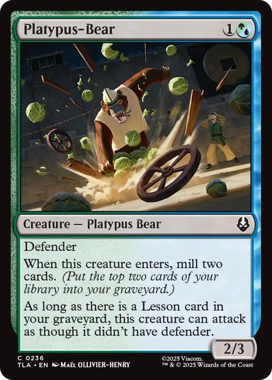 Image for Platypus-Bear (236) (Avatar: The Last Airbender) - Magic: The Gathering