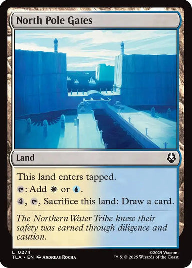 Image for North Pole Gates (274) (Avatar: The Last Airbender) - Magic: The Gathering