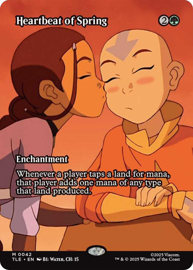 Image for Heartbeat of Spring (Borderless) (42) (Avatar: The Last Airbender: Eternal-Legal) - Magic: The Gathering