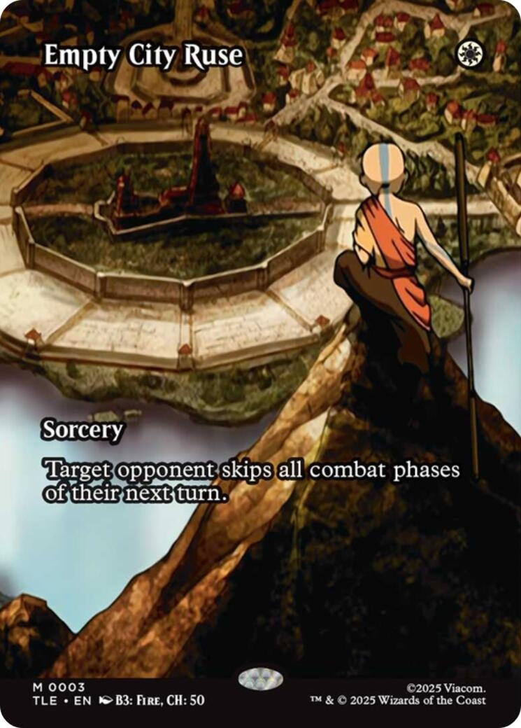 Image for Empty City Ruse (Borderless) (3) (Avatar: The Last Airbender: Eternal-Legal) - Magic: The Gathering