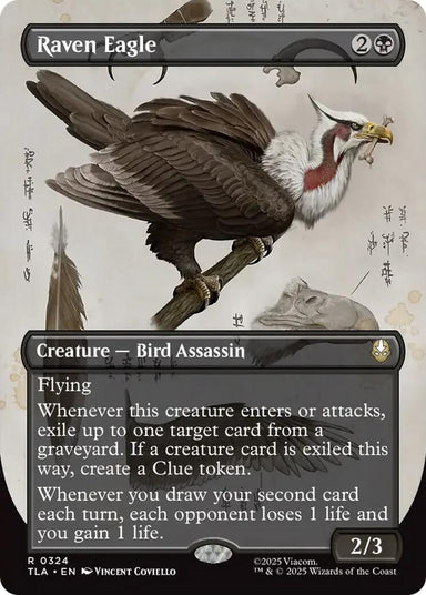 Image for Raven Eagle (Borderless) (324) (Avatar: The Last Airbender) - Magic: The Gathering