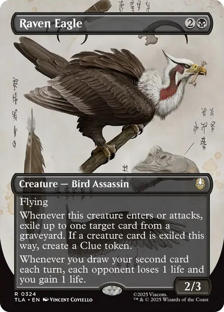 Image for Raven Eagle (Borderless) (324) (Avatar: The Last Airbender) - Magic: The Gathering