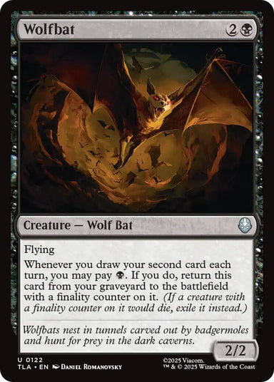 Image for Wolfbat (122) (Avatar: The Last Airbender) - Magic: The Gathering
