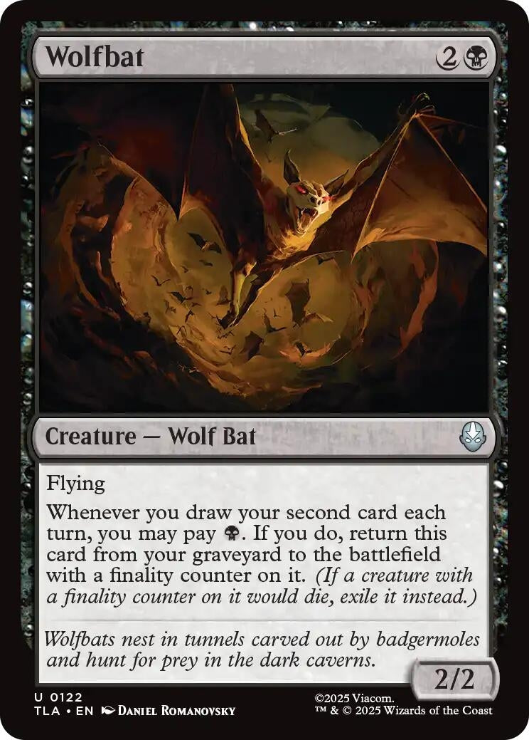 Image for Wolfbat (122) (Avatar: The Last Airbender) - Magic: The Gathering