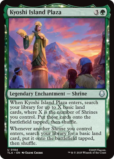 Image for Kyoshi Island Plaza (184) (Avatar: The Last Airbender) - Magic: The Gathering