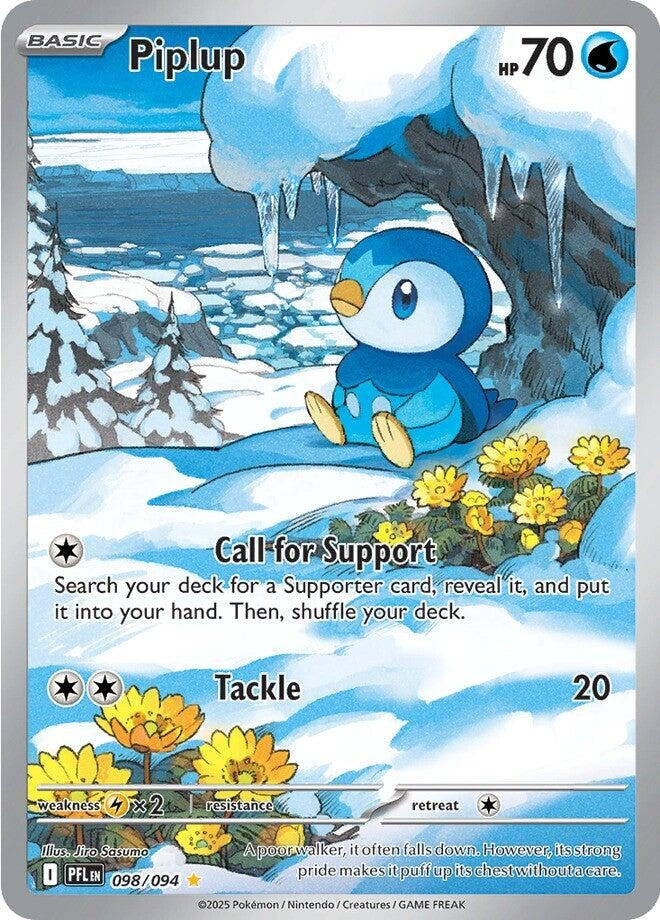 Piplup (098/094) (ME02: Phantasmal Flames)