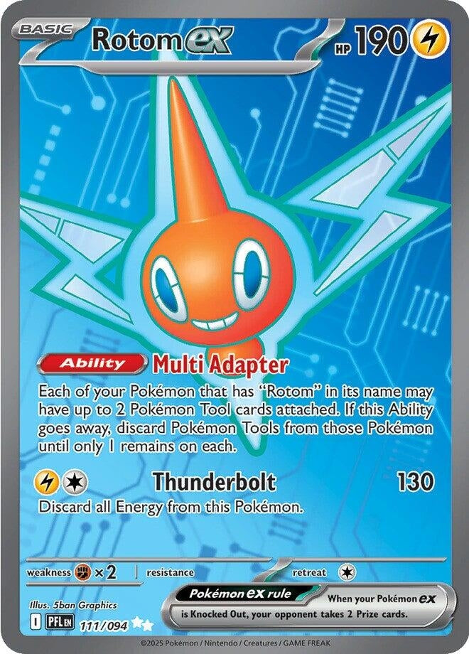 Rotom ex (111/094) (ME02: Phantasmal Flames)