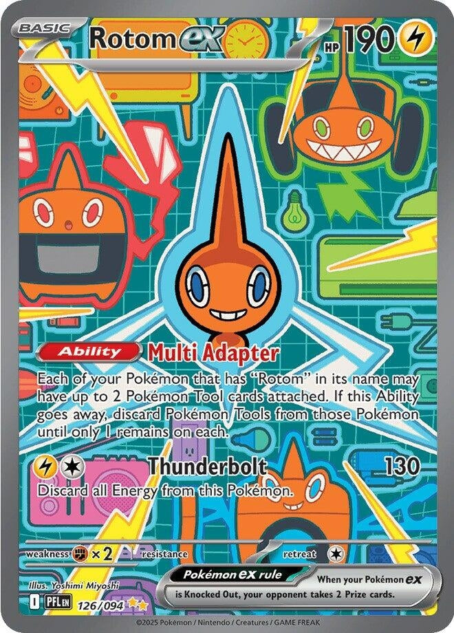 Rotom ex (126/094) (ME02: Phantasmal Flames)