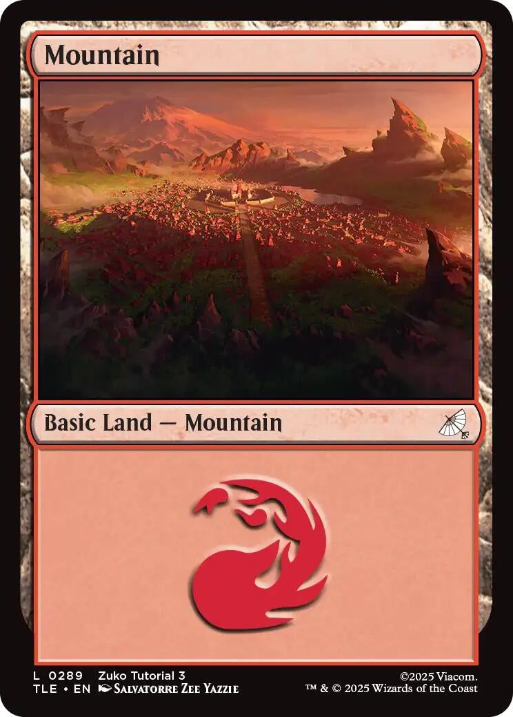 Image for Mountain (0289) (289) (Avatar: The Last Airbender: Eternal-Legal) - Magic: The Gathering