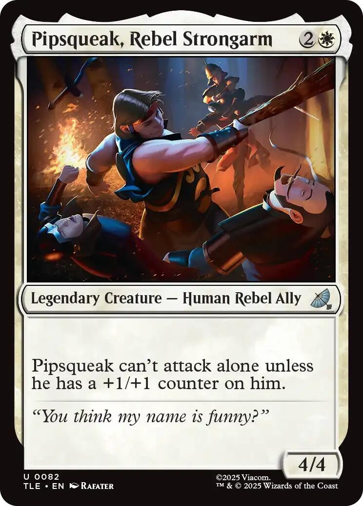 Image for Pipsqueak, Rebel Strongarm (82) (Avatar: The Last Airbender: Eternal-Legal) - Magic: The Gathering