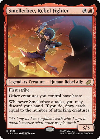 Image for Smellerbee, Rebel Fighter (125) (Avatar: The Last Airbender: Eternal-Legal) - Magic: The Gathering
