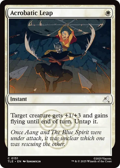Image for Acrobatic Leap (151) (Avatar: The Last Airbender: Eternal-Legal) - Magic: The Gathering