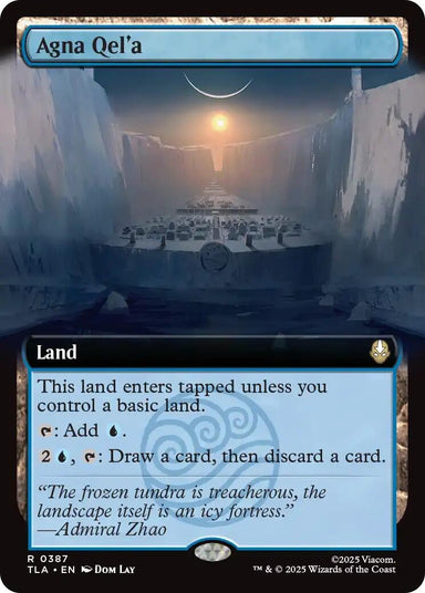 Image for Agna Qel'a (Extended Art) (387) (Avatar: The Last Airbender) - Magic: The Gathering