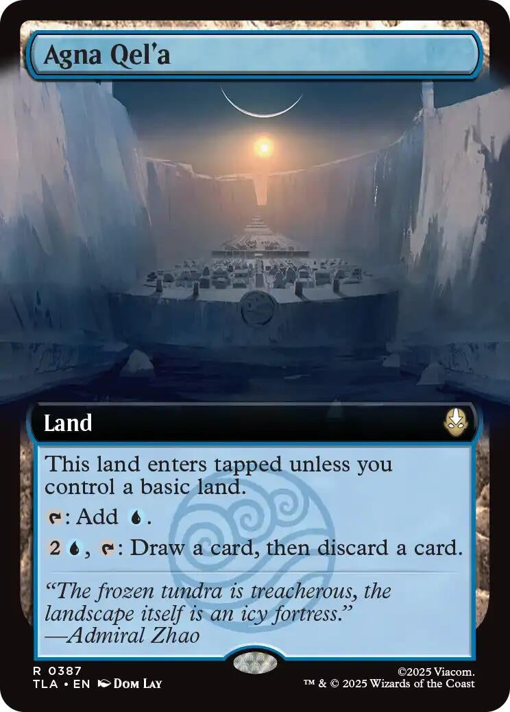 Image for Agna Qel'a (Extended Art) (387) (Avatar: The Last Airbender) - Magic: The Gathering