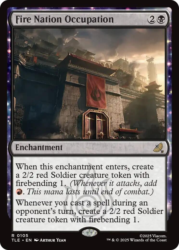Image for Fire Nation Occupation (105) (Avatar: The Last Airbender: Eternal-Legal) - Magic: The Gathering