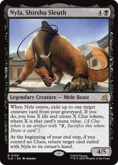 Image for Nyla, Shirshu Sleuth (109) (Avatar: The Last Airbender: Eternal-Legal) - Magic: The Gathering