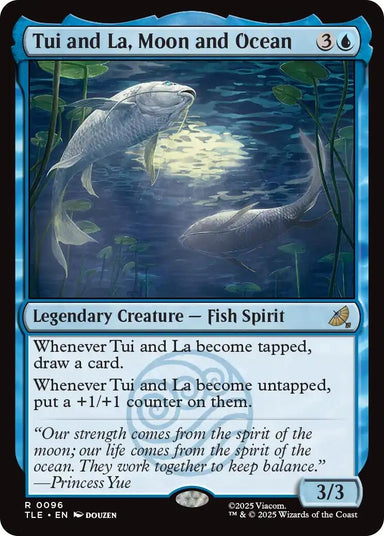 Image for Tui and La, Moon and Ocean (96) (Avatar: The Last Airbender: Eternal-Legal) - Magic: The Gathering