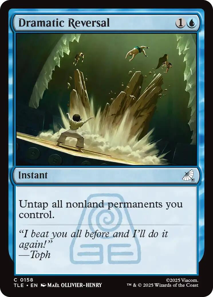 Image for Dramatic Reversal (158) (Avatar: The Last Airbender: Eternal-Legal) - Magic: The Gathering