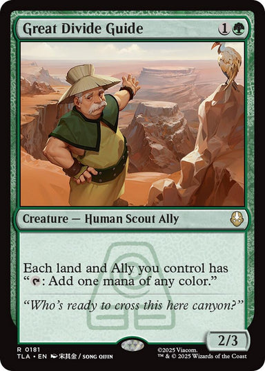 Image for Great Divide Guide (181) (Avatar: The Last Airbender) - Magic: The Gathering