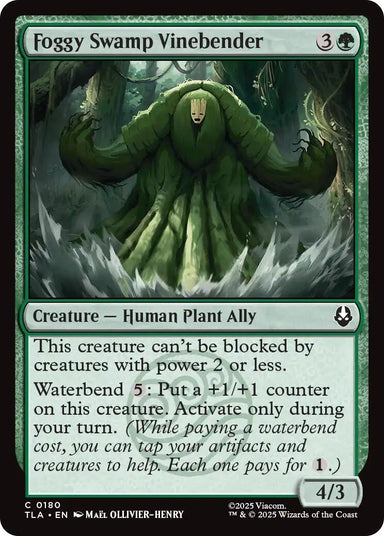 Image for Foggy Swamp Vinebender (180) (Avatar: The Last Airbender) - Magic: The Gathering