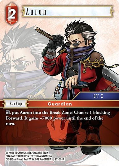 Image for Auron (27-001R) (Journey of Discovery) - Final Fantasy TCG