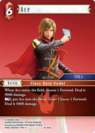 Image for Ace (27-004C) (Journey of Discovery) - Final Fantasy TCG