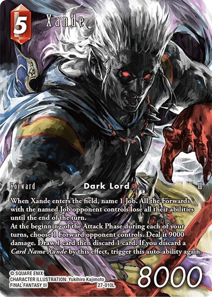 Image for Xande (Full Art) (27-010L) (Journey of Discovery) - Final Fantasy TCG