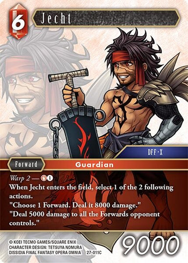 Image for Jecht (27-011C) (Journey of Discovery) - Final Fantasy TCG
