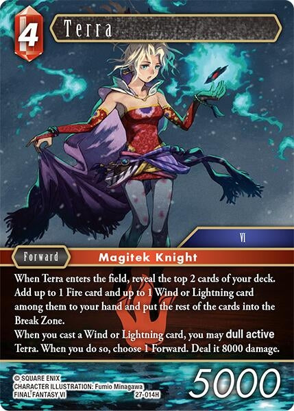 Image for Terra (27-014H) (Journey of Discovery) - Final Fantasy TCG