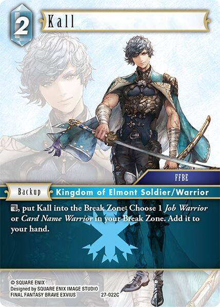 Image for Kall (27-022C) (Journey of Discovery) - Final Fantasy TCG