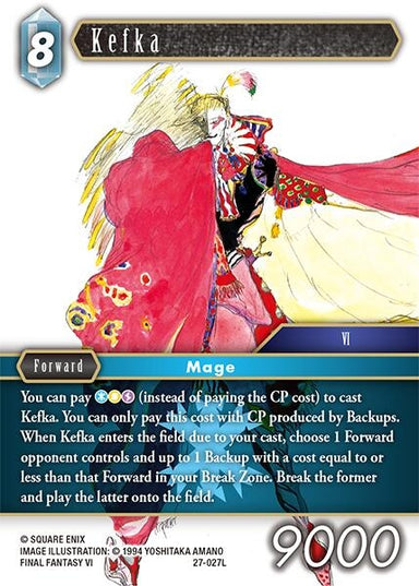 Image for Kefka (27-027L) (Journey of Discovery) - Final Fantasy TCG