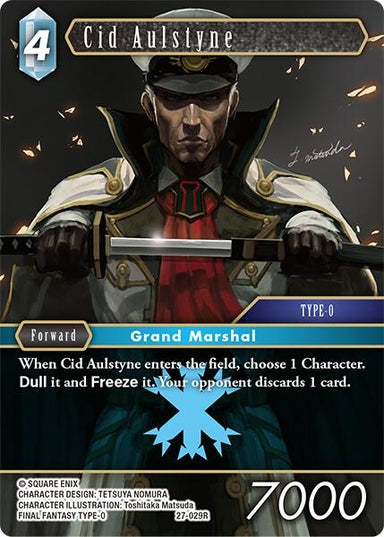 Image for Cid Aulstyne (27-029R) (Journey of Discovery) - Final Fantasy TCG