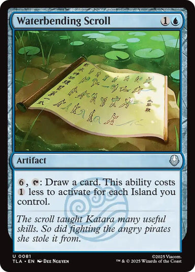 Image for Waterbending Scroll (81) (Avatar: The Last Airbender) - Magic: The Gathering