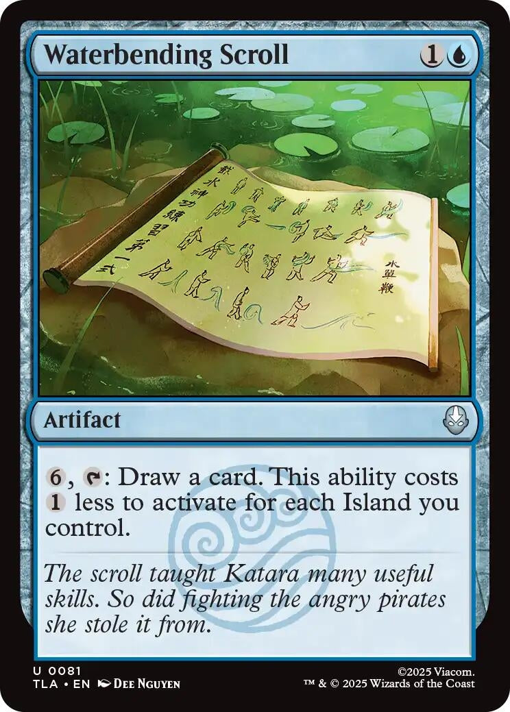 Image for Waterbending Scroll (81) (Avatar: The Last Airbender) - Magic: The Gathering
