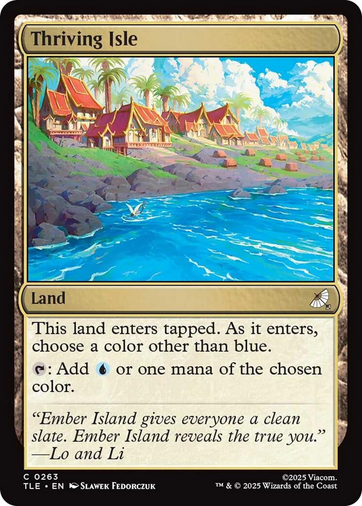 Image for Thriving Isle (263) (Avatar: The Last Airbender: Eternal-Legal) - Magic: The Gathering