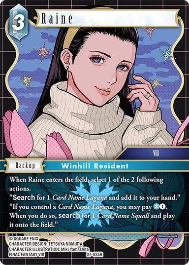 Image for Raine (27-035R) (Journey of Discovery) - Final Fantasy TCG