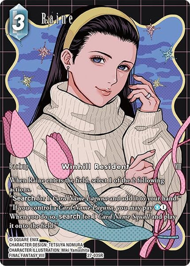 Image for Raine (Full Art) (27-035R) (Journey of Discovery) - Final Fantasy TCG