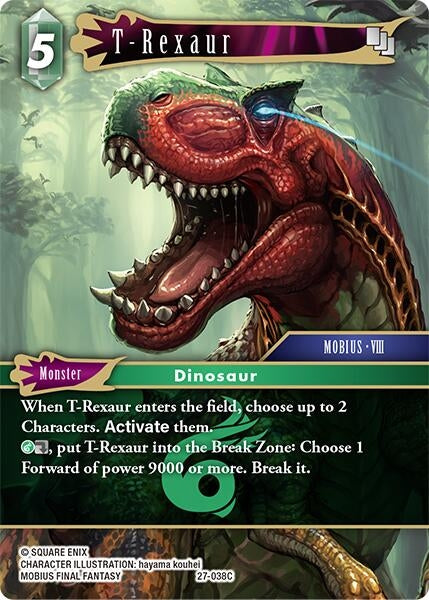 Image for T-Rexaur (27-038C) (Journey of Discovery) - Final Fantasy TCG