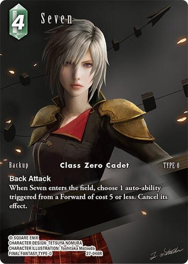 Image for Seven (Full Art) (27-048R) (Journey of Discovery) - Final Fantasy TCG